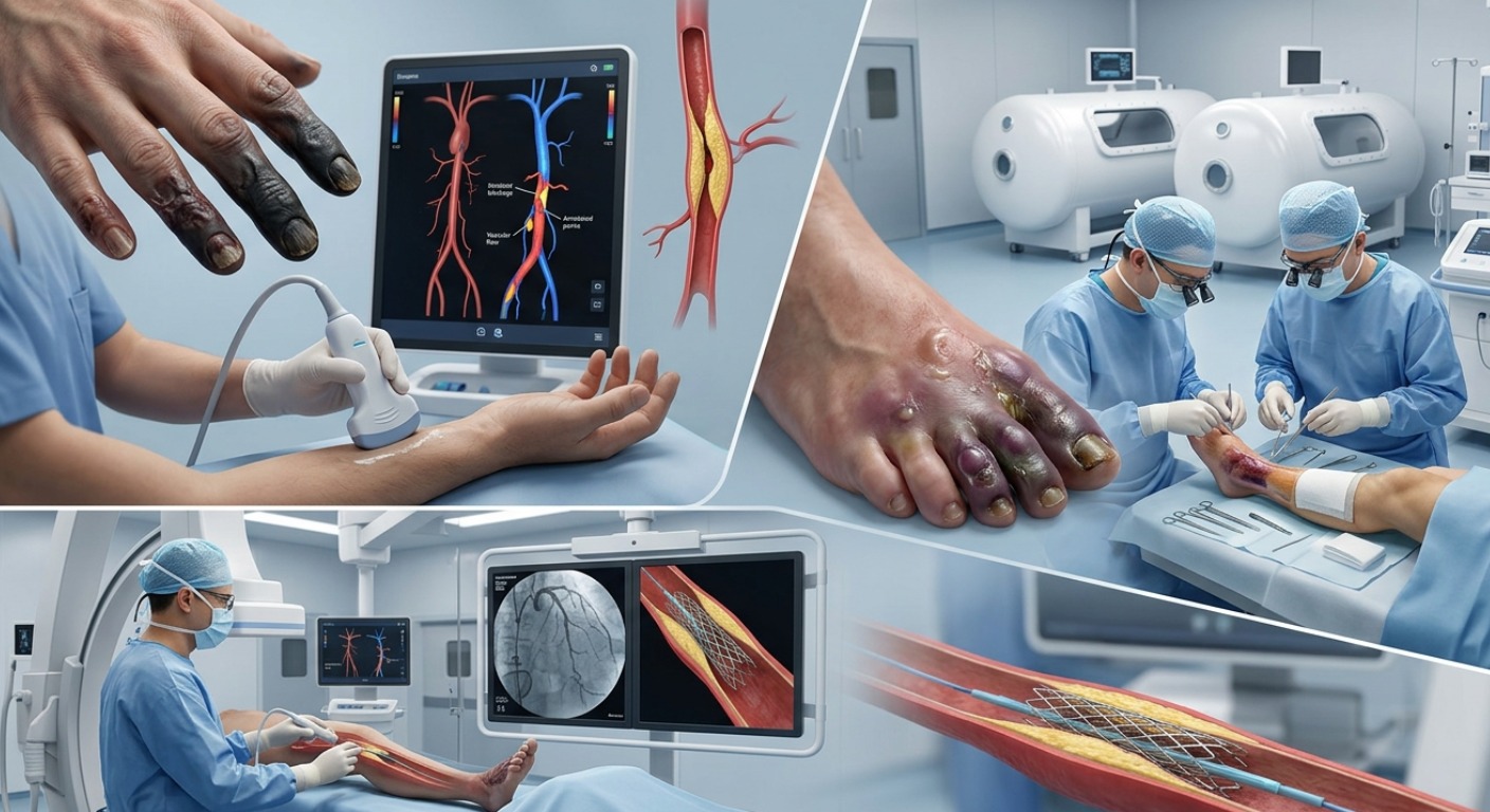 Advanced Gangrene Treatment in Ludhiana by Vascular Specialist Dr. Luv Luthra