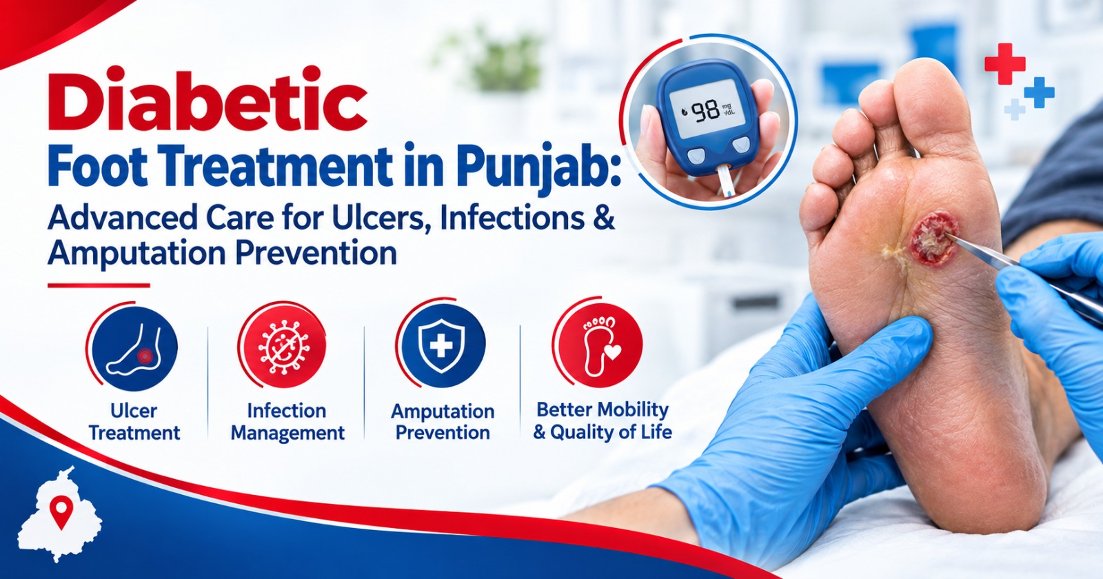 Diabetic Foot Treatment in Punjab | Dr. Luv Luthhra